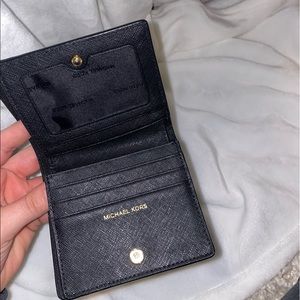 black michael kors wallet